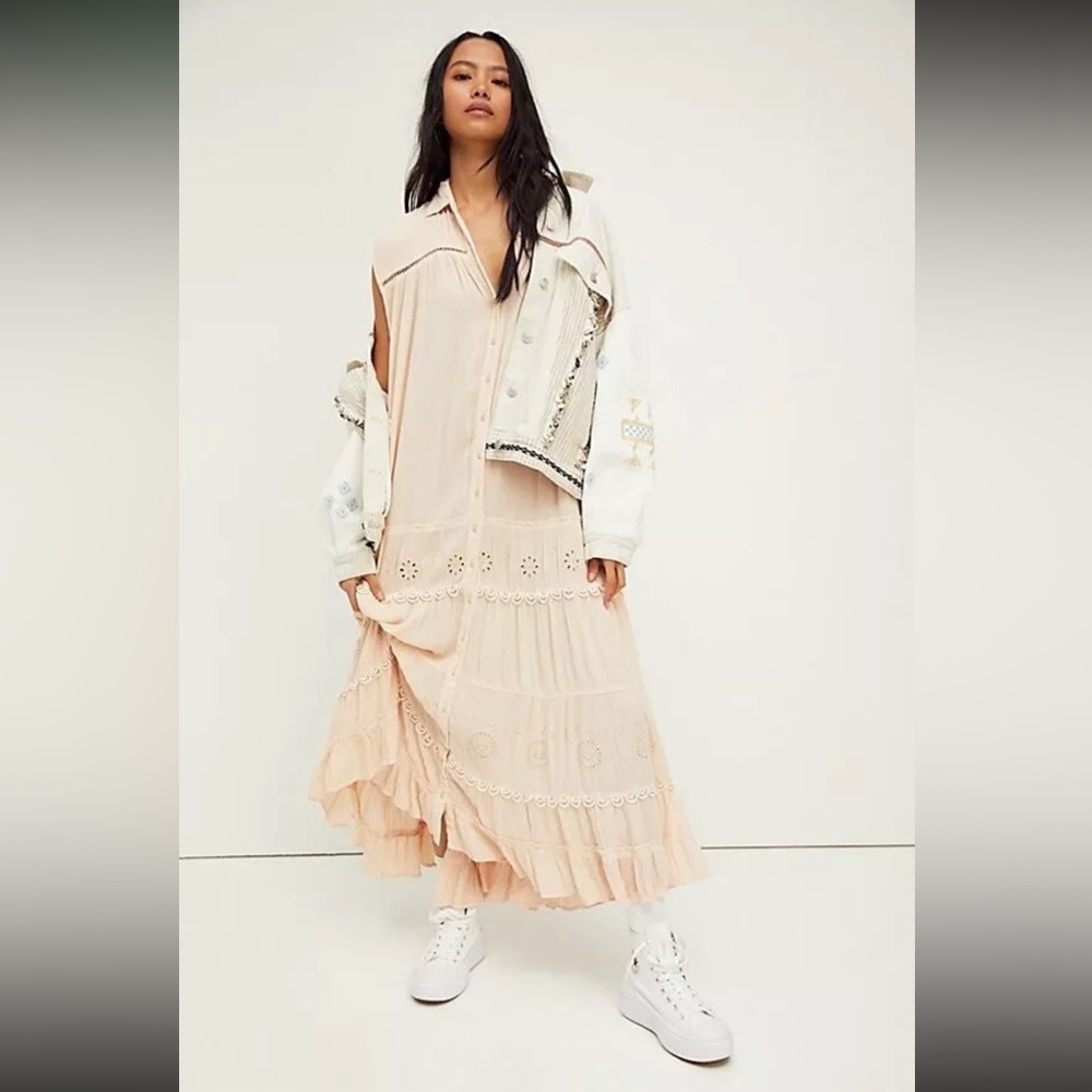 Free People Pretty Cozy Maxi Dress